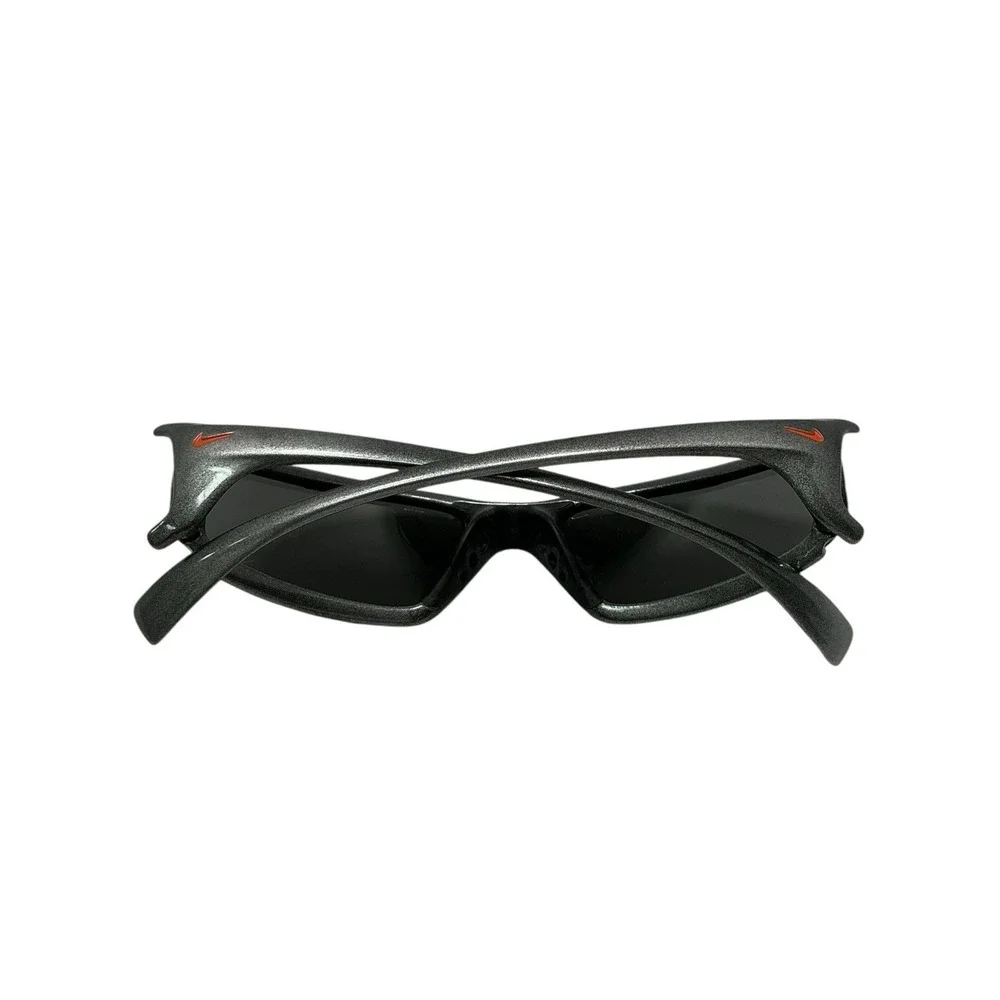 Nike Interchange Monza Sport Sunglasses EA0004 004 Silver BlackObsidian Colorway